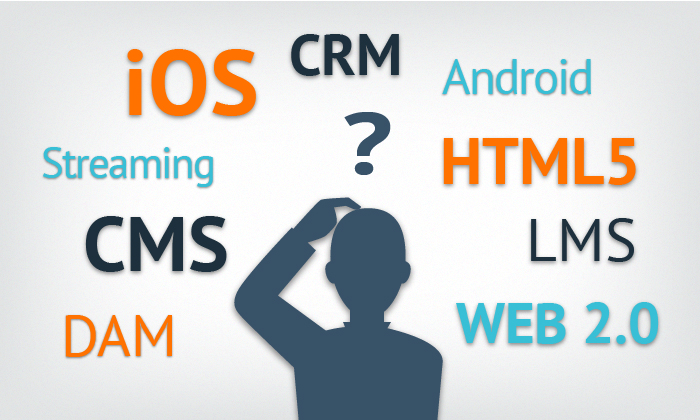 ANDROID, APP, CMS, CRM, DAM, IOS, LMS, STREAMING, WEB 2.0