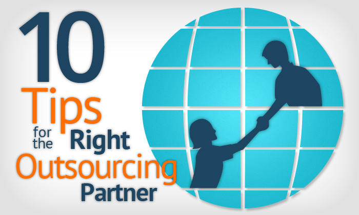 tips for outsourcing, 10 tips, right partner